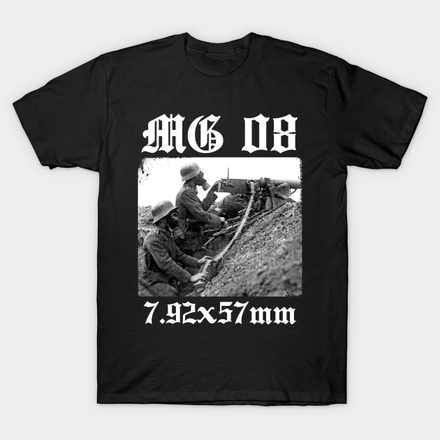 7.92 Gas Mask T-Shirt by MG 08